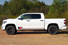Load image into Gallery viewer, Retro Black-Red-Grey Side Stripes Graphics Decals for Toyota Tundra