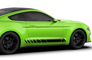 Rocker Side Stripes Graphics vinyl decals for ford Mustang
