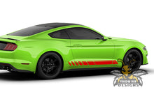 Load image into Gallery viewer, Rocker Side Stripes Graphics vinyl decals for ford Mustang
