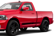 Load image into Gallery viewer, Rocker Side Graphics Vinyl Decals Compatible with Dodge Ram Regular Cab 1500