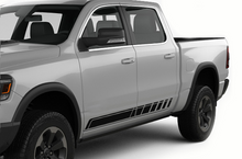 Load image into Gallery viewer, Rocker Side Stripes Graphics Kit Vinyl Decal Compatible with Dodge Ram 1500 Crew Cab