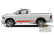 Load image into Gallery viewer, Rocket Side Graphics Decals for Dodge Ram 1500 Regular Cab stripes