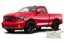 Load image into Gallery viewer, Rocket Side Graphics Decals for Dodge Ram 1500 Regular Cab stripes