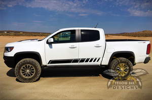Rocket Side Stripes Graphics vinyl for chevy colorado decals