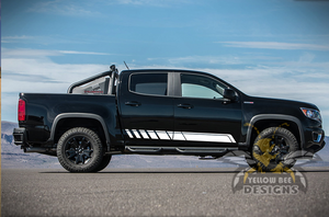 Rocket Side Stripes Graphics vinyl for chevy colorado decals