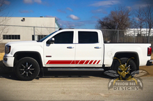 Load image into Gallery viewer, Rocket Stripes Graphics Vinyl Decals Compatible with GMC Sierra decals