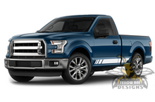 Load image into Gallery viewer, Rocket Site Stripes Graphics Ford F150 Regular Cab decals