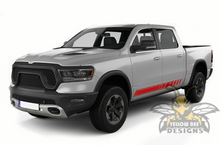 Load image into Gallery viewer, Rocket  Stripes Graphics Kit Vinyl Decal Compatible with Dodge Ram Crew Cab 1500, 2018, 2019, 2020