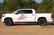 Load image into Gallery viewer, Scratches Side Graphics vinyl decals for Toyota Tundra