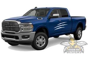 Scratches Graphics Kit Vinyl Decal Compatible with Dodge Ram 2500 Crew Cab