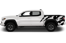 Load image into Gallery viewer, Shred Bed Graphics Decal Vinyl Compatible with Toyota Tacoma Double Cab