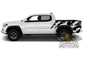 Shred Bed Graphics Decals for Toyota Tacoma Vinyl Decal