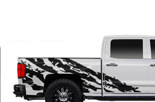 Load image into Gallery viewer, Shred Bed Graphics Vinyl Decals Compatible with Chevrolet Silverado Crew Cab 1500