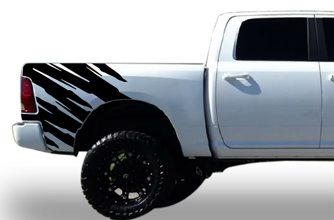 Shred Decal Graphics Kit Vinyl Compatible with Dodge Ram Crew Cab 1500