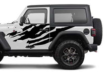 Load image into Gallery viewer, Shred Graphics Kit Jeep JL Wrangler decals , side stickers