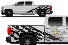 Load image into Gallery viewer, Shred Bed Stripes Graphics vinyl for chevy silverado decals