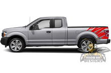 Load image into Gallery viewer, Shred Bed Graphics decals for Ford F150 Super Crew Cab 6.5&#39;&#39;