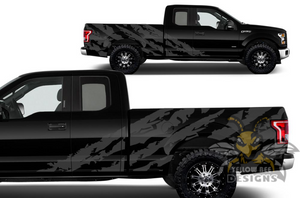 Shred Side Graphics Ford F150 Super Crew Cab 6.5'' decals 2019, 2020, 2021