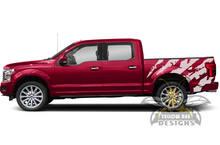 Load image into Gallery viewer, Shred Bed Graphics ford f150 decals stickers Super Crew Cab