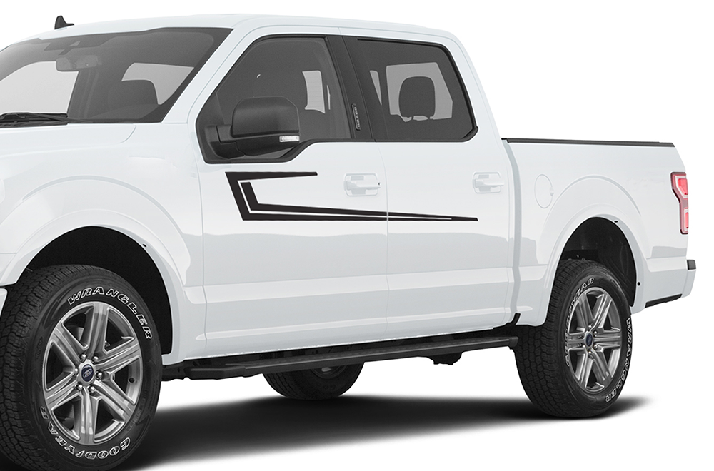 Ford F150 Decals Side Advance Graphics Compatible With Ford F150