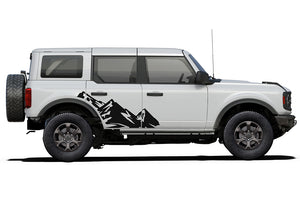 Side Adventure Graphics Vinyl Decals for Ford bronco