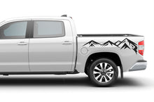 Load image into Gallery viewer, Side Bed Mountains Graphics Vinyl Decals for Toyota Tundra