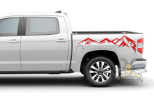 Load image into Gallery viewer, Side Bed Mountains Graphics Vinyl Decals for Toyota Tundra