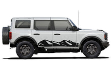 Load image into Gallery viewer, Side Door Adventure Mountain Graphics Vinyl Decals for Ford bronco