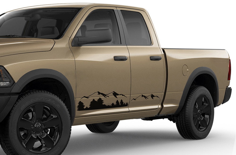 Rodney Ram Sticker Dodge 4x4 Stickers