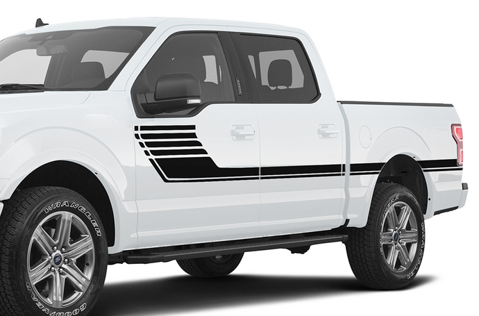 Ford F150 Hockey Decals Graphics Stripes Compatible With Ford F150