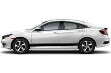 Load image into Gallery viewer, Side Lower Stripes Graphics Vinyl Decals Compatible with Honda Civic