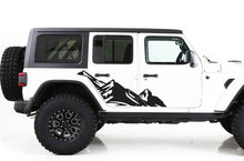 Load image into Gallery viewer, Side Mountain Graphics JL Wrangler decals, side stickers