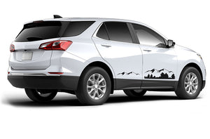 Side Mountains Graphics Vinyl sticker for Chevrolet Equinox decals
