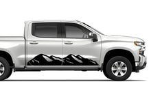 Load image into Gallery viewer, Side Mountains Door Graphics vinyl for chevy Silverado decals