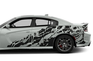 Side Nightmare Graphics vinyl decals for Dodge Charger