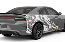 Load image into Gallery viewer, Side Nightmare Graphics vinyl decals for Dodge Charger