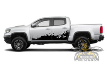 Load image into Gallery viewer, Side Paint Splash Graphics vinyl for chevy colorado decals