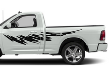 Load image into Gallery viewer, Side Strike Graphics Vinyl Decals Compatible with Dodge Ram Regular Cab 1500