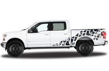 Load image into Gallery viewer, Ford F150 Decals Tire Tracks Side Graphics Compatible With Ford F150