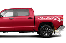 Load image into Gallery viewer, Side Bed Mountains Graphics Vinyl Decals for Toyota Tundra