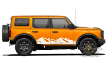 Load image into Gallery viewer, Side Door Adventure Mountain Graphics Vinyl Decals for Ford bronco