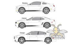 Load image into Gallery viewer, Truck or Car Side Decals Universal Vinyl Rocker Panel Stripes