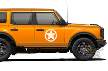 Load image into Gallery viewer, Side Door Shred Star Graphics Vinyl Decals for Ford bronco