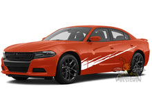 Load image into Gallery viewer, Side Doors Splash Graphics Vinyl Decal Compatible with Dodge Charger