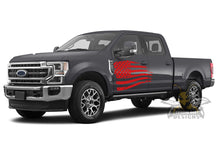 Load image into Gallery viewer, Side Doors USA Graphics Vinyl Decals For Ford F250