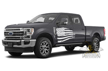 Load image into Gallery viewer, Side Doors USA Graphics Vinyl Decals For Ford F250