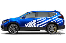 Load image into Gallery viewer, Side Flag USA Graphics vinyl decals for Honda CRV