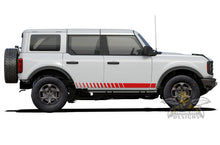 Load image into Gallery viewer, Side Hash Stripes Graphics Vinyl Decals for Ford bronco