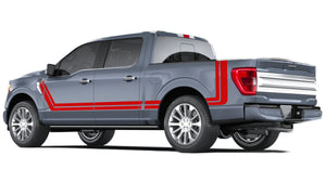 Side Line Style Graphics Vinyl Graphics Decals For Ford F150