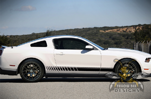 Side Lower Stripes Graphics vinyl graphics for ford Mustang decals